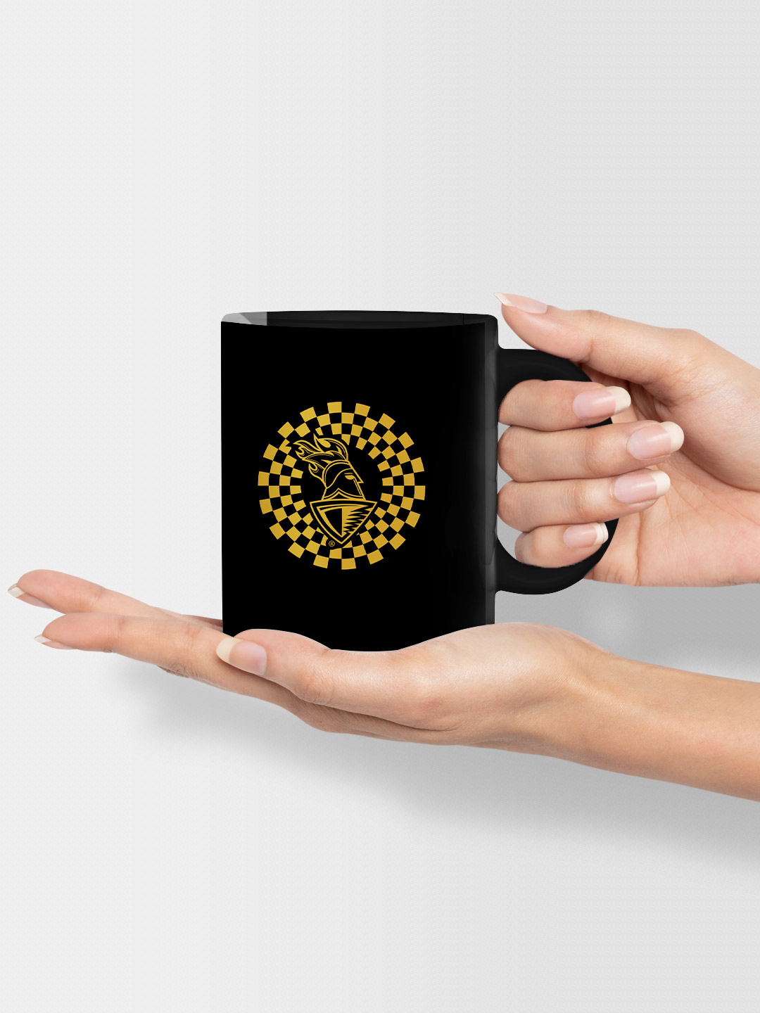 Kolkata Knight Riders Ceramic Black Printed Mug, Microwave and Dishwasher Safe, Tea and Coffee Mug - 325 ml (Black/Gold) (5)