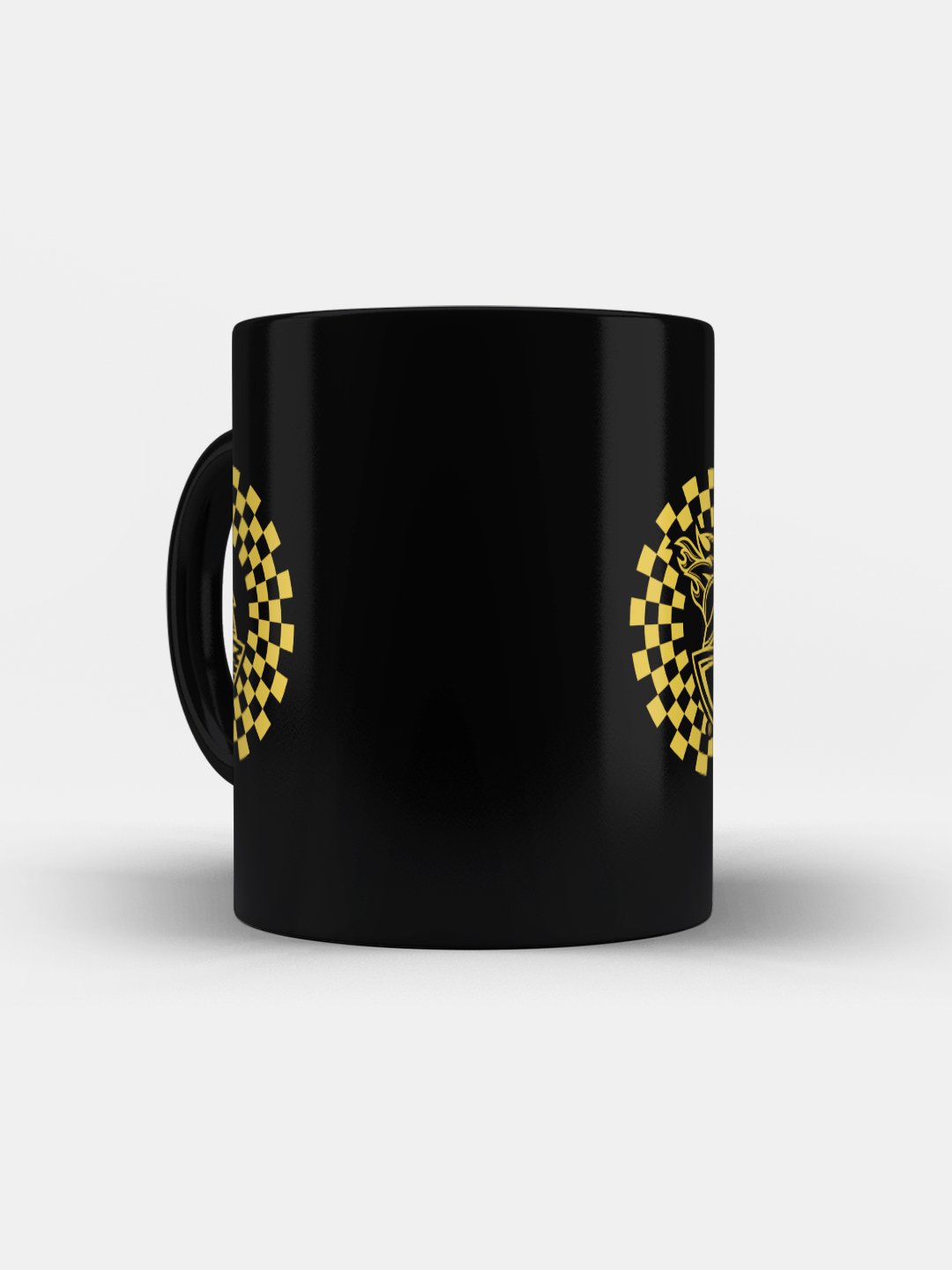 Kolkata Knight Riders Ceramic Black Printed Mug, Microwave and Dishwasher Safe, Tea and Coffee Mug - 325 ml (Black/Gold) (6)