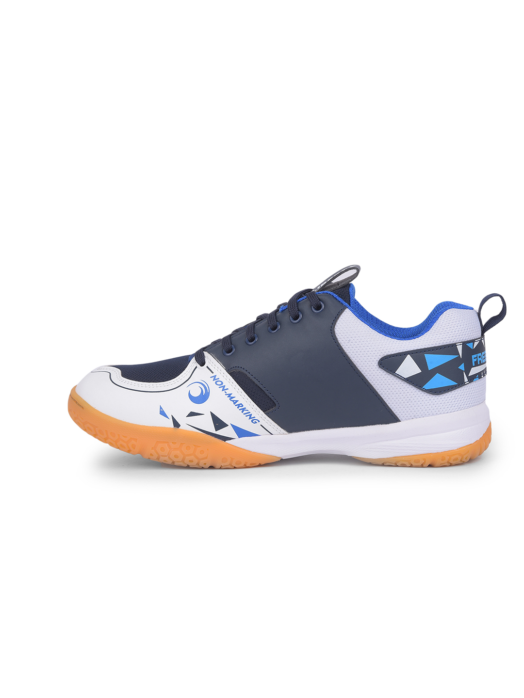Liberty FREEDOM Sports Lacing Badminton & Pickleball Shoes For Men GRIPPER-02 By Liberty - Navy Blue (5)