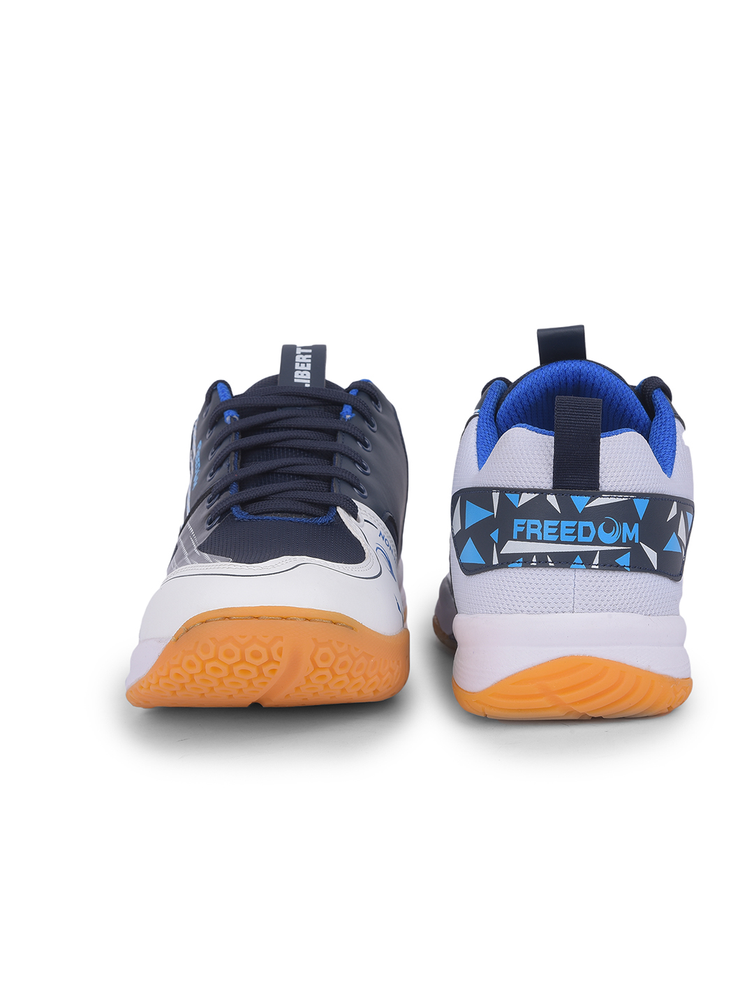 Liberty FREEDOM Sports Lacing Badminton & Pickleball Shoes For Men GRIPPER-02 By Liberty - Navy Blue (9)
