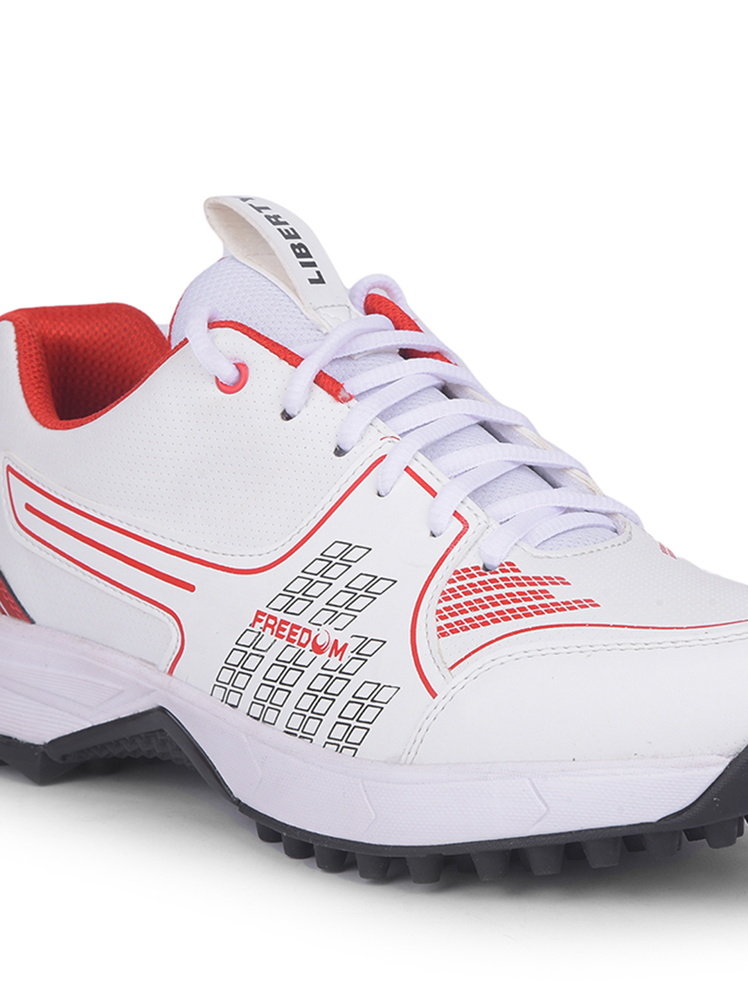 Liberty FREEDOM Sports Lacing Cricket Shoes For Men CRICSTAR01 By Liberty - Red (4)