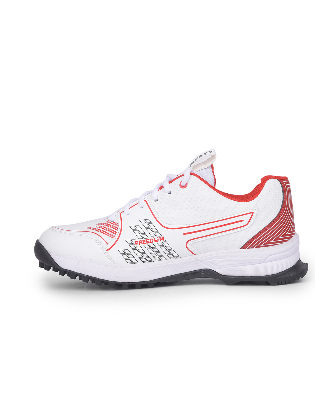 Liberty FREEDOM Sports Lacing Cricket Shoes For Men CRICSTAR01 By Liberty - Red (5)