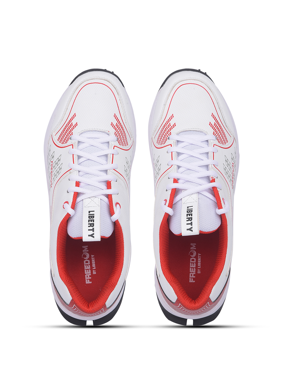 Liberty FREEDOM Sports Lacing Cricket Shoes For Men CRICSTAR01 By Liberty - Red (9)