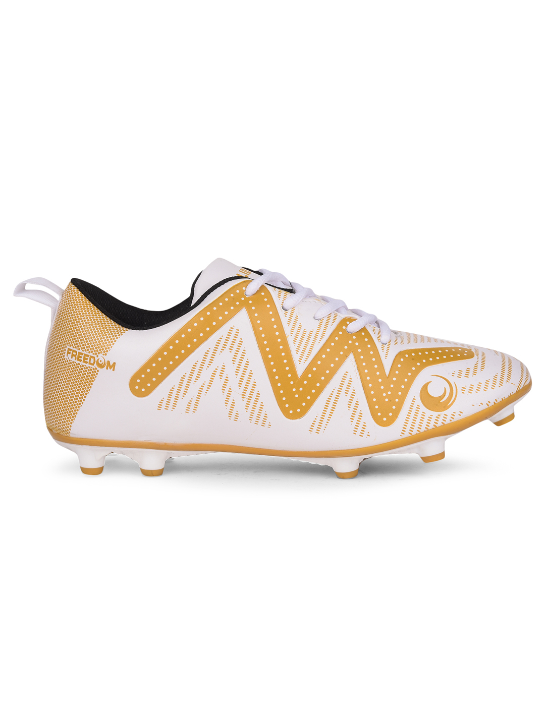 Liberty FREEDOM Sports Lacing Football Shoes For Men DRIBBLER01 By Liberty - Golden (3)