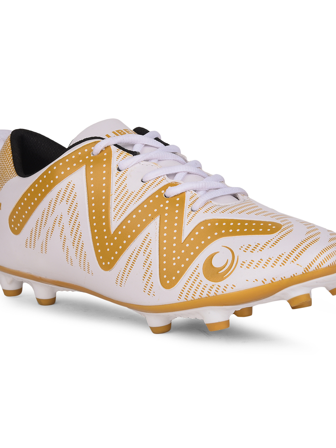 Liberty FREEDOM Sports Lacing Football Shoes For Men DRIBBLER01 By Liberty - Golden (4)
