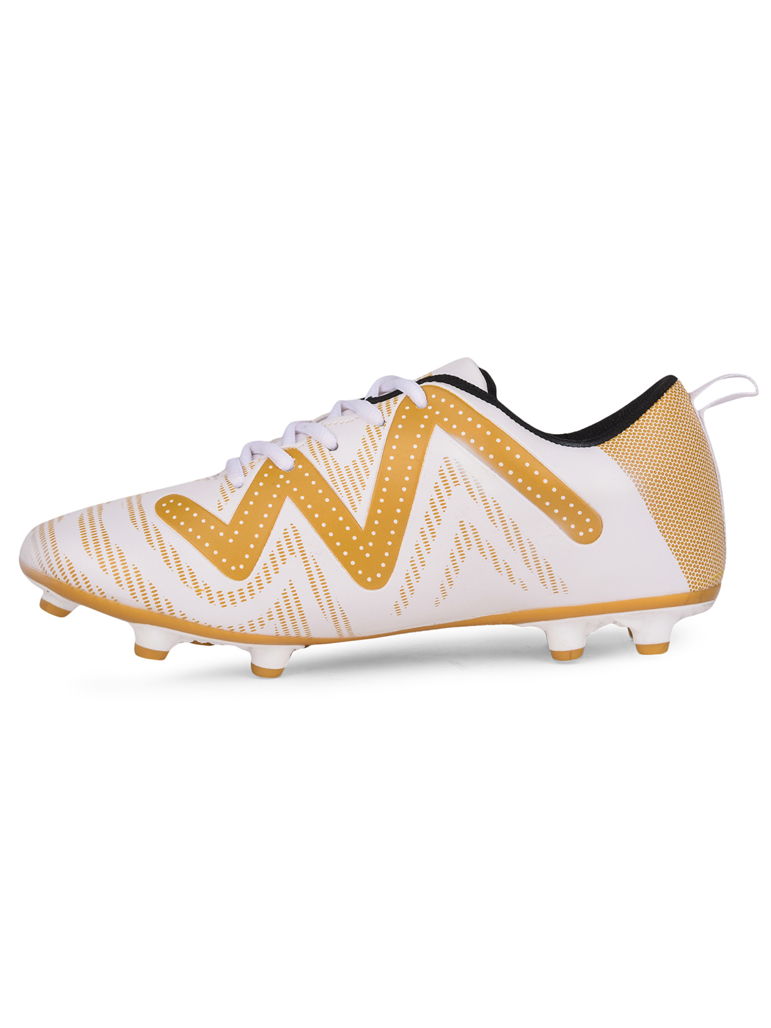 Liberty FREEDOM Sports Lacing Football Shoes For Men DRIBBLER01 By Liberty - Golden (5)