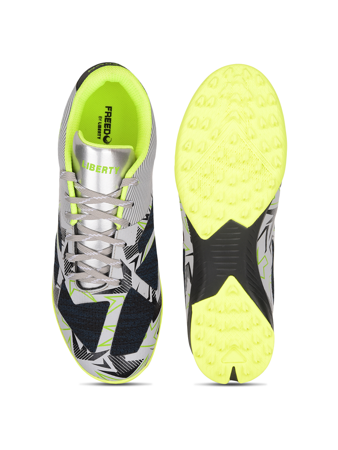 Liberty FREEDOM Sports Lacing Turf Football Shoes For Men TURFKING01 By Liberty - P.Green (8)