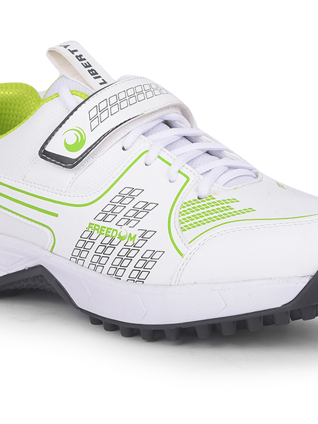Liberty FREEDOM Sports Non Lacing Cricket Shoes For Men CRICSTAR2V By Liberty - Green (4)