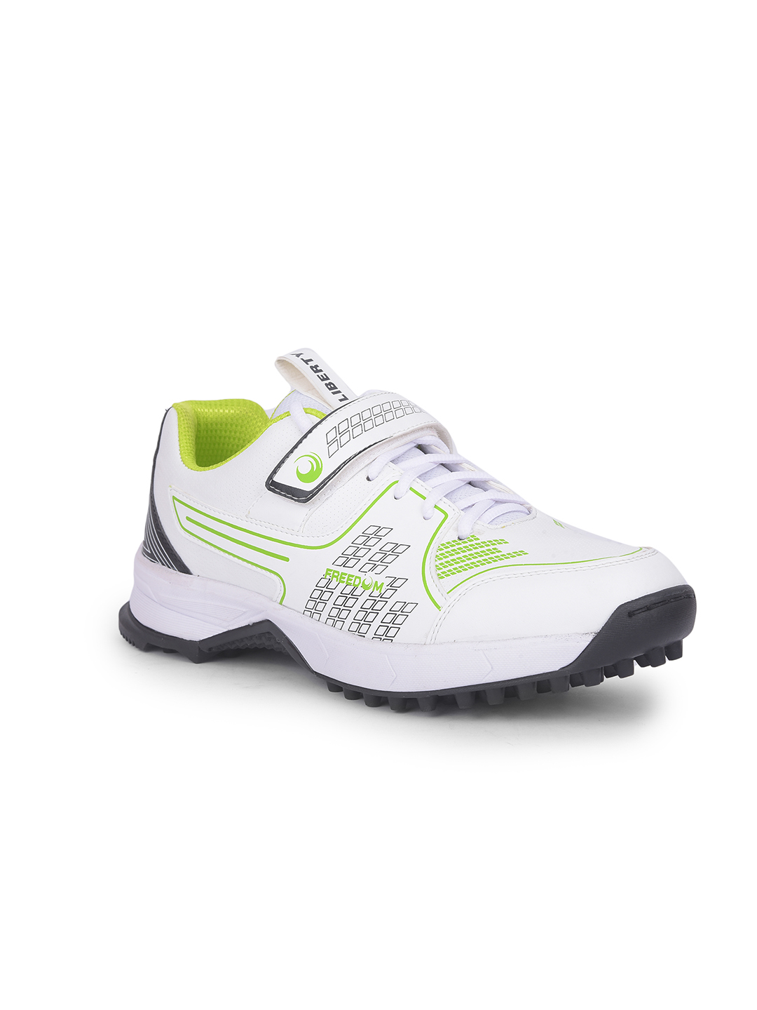 Liberty FREEDOM Sports Non Lacing Cricket Shoes For Men CRICSTAR2V By Liberty - Green (2)