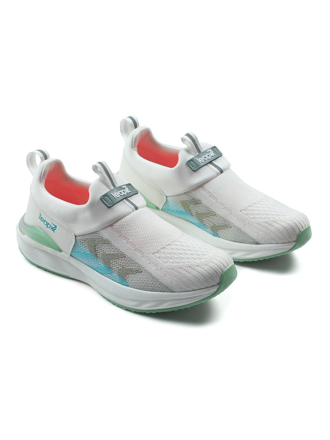 Liberty Liberty Leap7x AHANA Sports Non Lacing Running Shoes & Walking Shoes For Women - White (6)