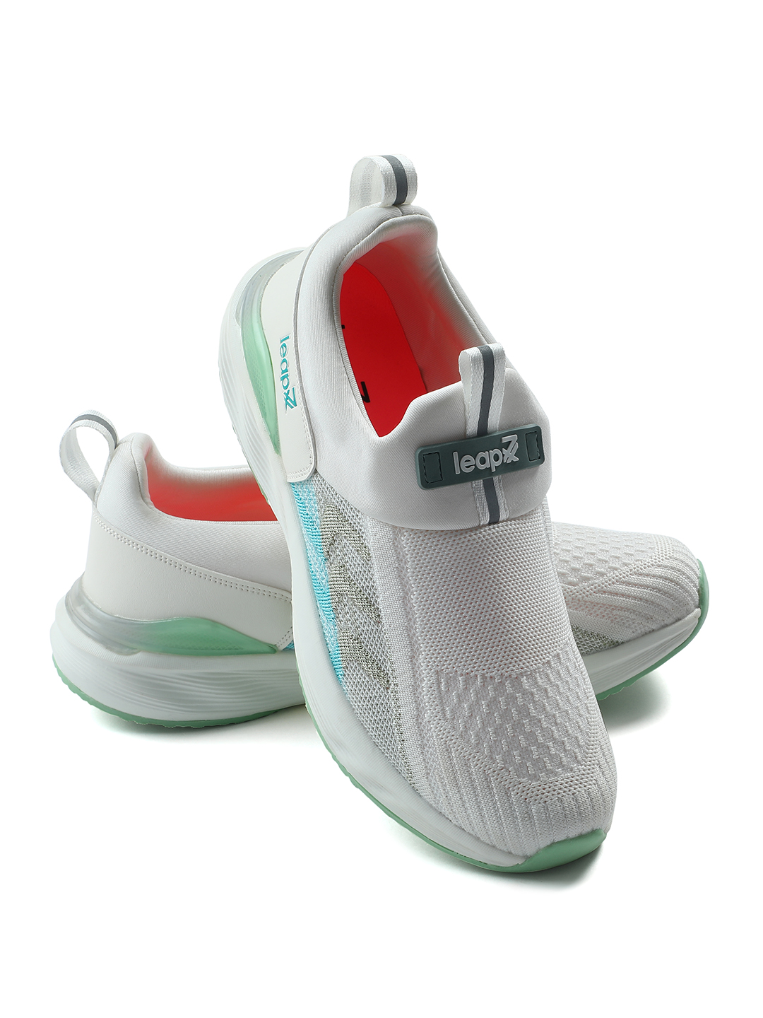 Liberty Liberty Leap7x AHANA Sports Non Lacing Running Shoes & Walking Shoes For Women - White (8)