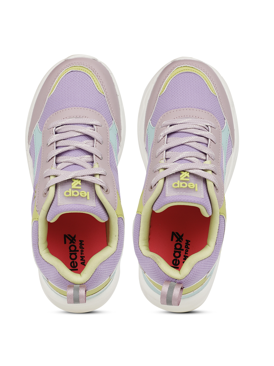 Liberty Liberty Leap7x ARIA Sports Lacing Running Shoes & Walking Shoes For Women - Purple (8)