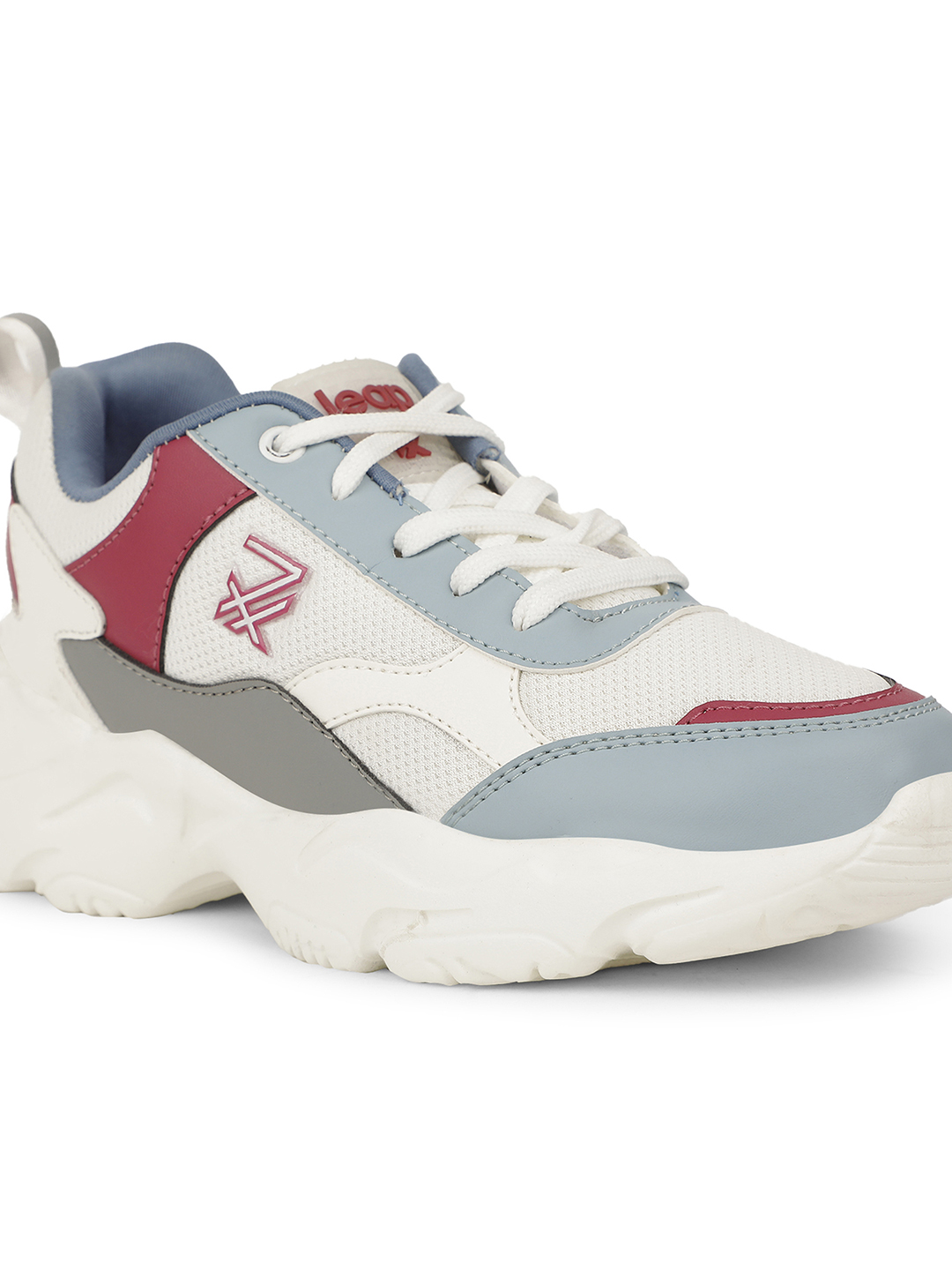 Liberty Liberty Leap7x ARIA Sports Lacing Running Shoes & Walking Shoes For Women - White (3)