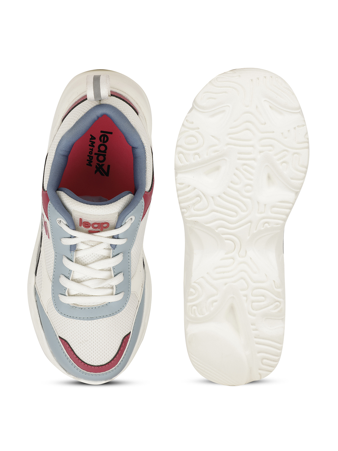 Liberty Liberty Leap7x ARIA Sports Lacing Running Shoes & Walking Shoes For Women - White (5)