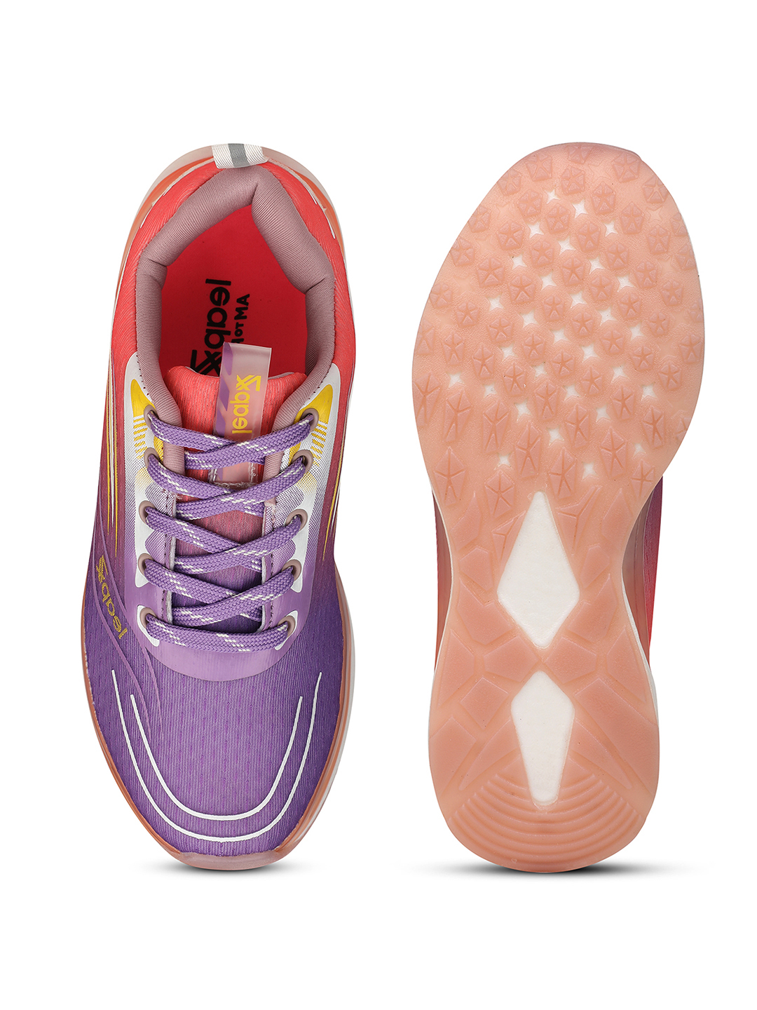 Liberty Liberty Leap7x BUTTERFLY Sports Lacing Running Shoes & Walking Shoes For Women - Orange (5)