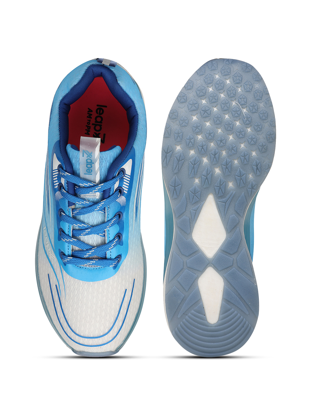 Liberty Liberty Leap7x BUTTERFLY Sports Lacing Running Shoes & Walking Shoes For Women - Sky Blue (5)