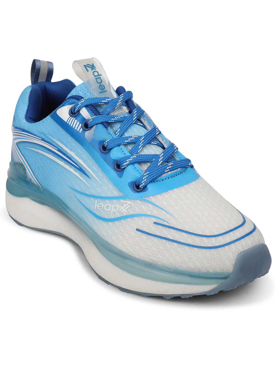 Liberty Leap7x BUTTERFLY Sports Lacing Running Shoes & Walking Shoes For Women - Sky Blue