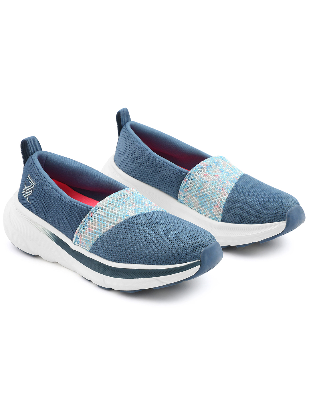 Liberty Liberty Leap7x CANBERRA1E Sports Non Lacing Running Shoes & Walking Shoes For Women - Blue (2)