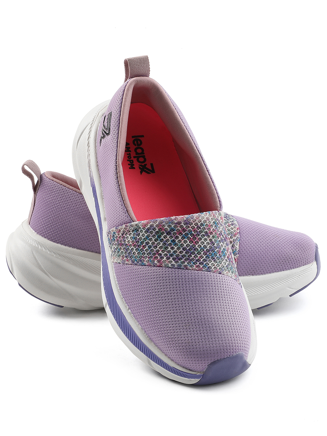 Liberty Liberty Leap7x CANBERRA1E Sports Non Lacing Running Shoes & Walking Shoes For Women - Purple (8)
