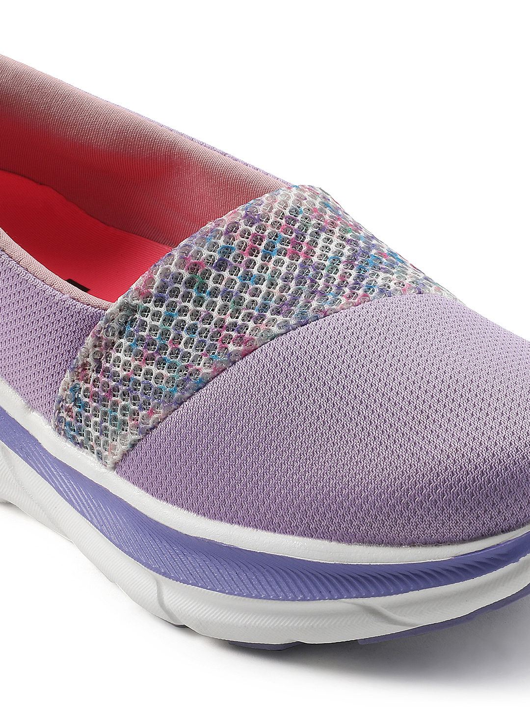 Liberty Liberty Leap7x CANBERRA1E Sports Non Lacing Running Shoes & Walking Shoes For Women - Purple (10)