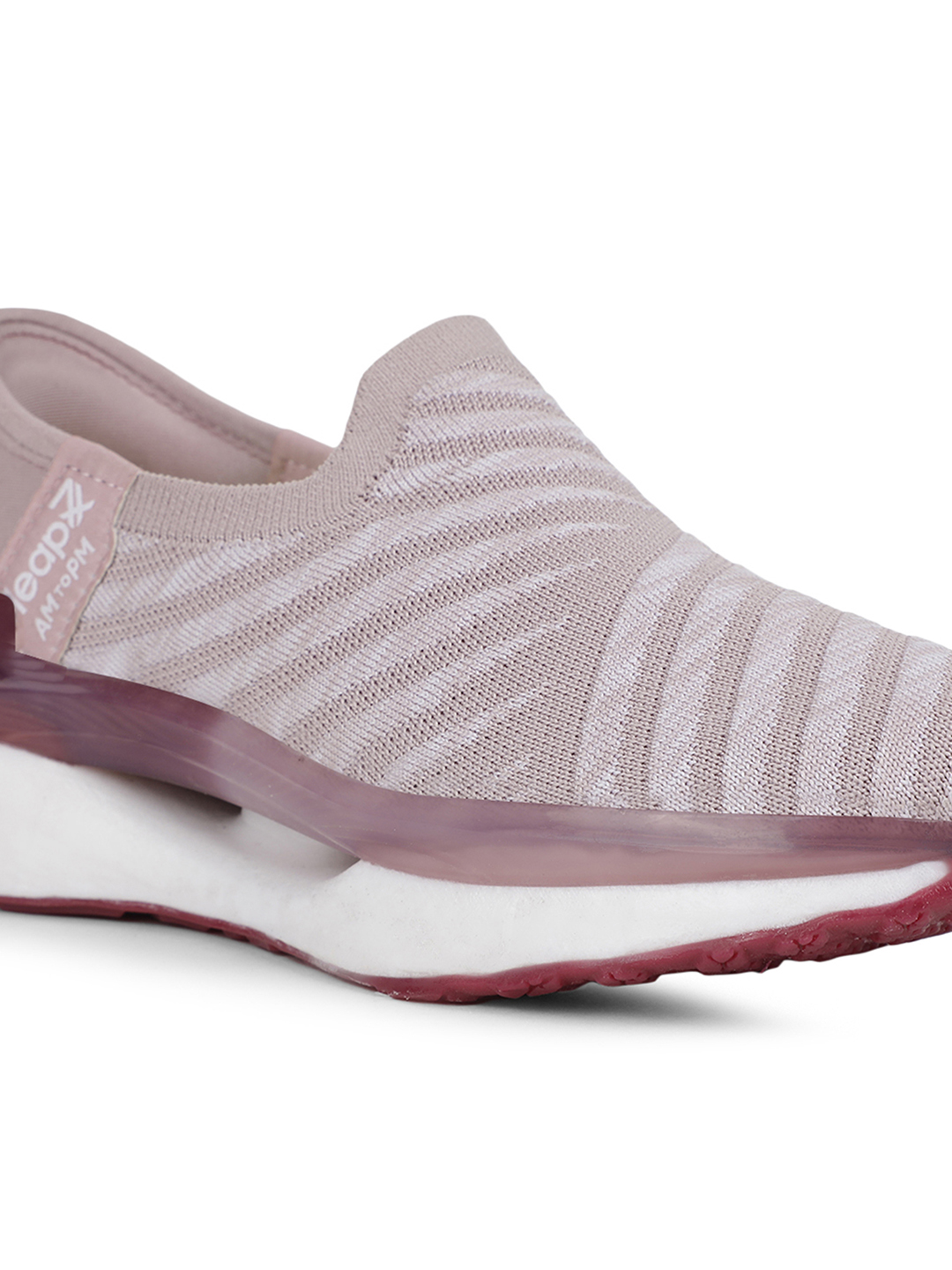 Liberty Liberty Leap7x CHELSY-2 Sports Non Lacing Running Shoes & Walking Shoes For Women - Peach (3)