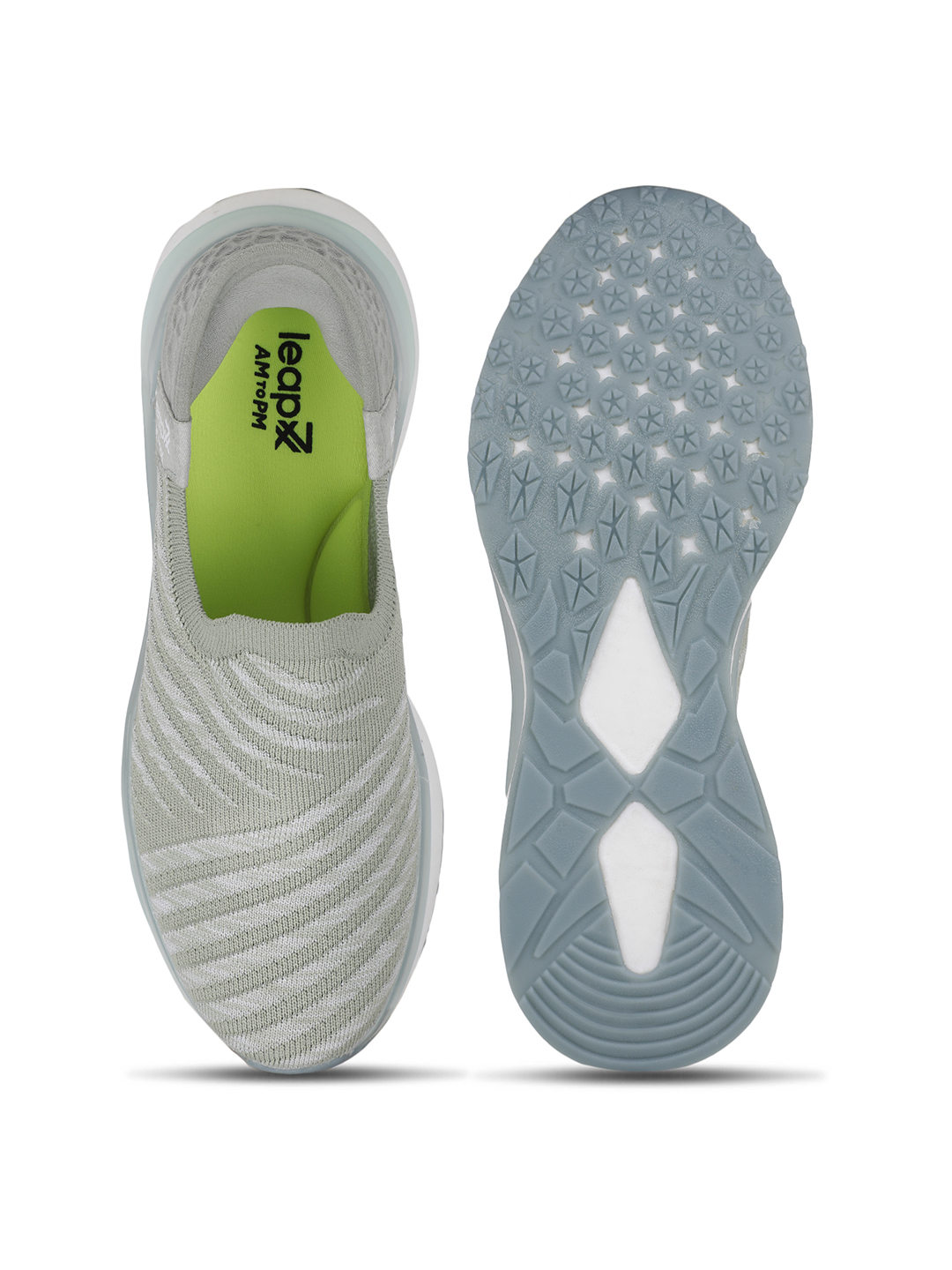 Liberty Liberty Leap7x CHELSY-2 Sports Non Lacing Running Shoes & Walking Shoes For Women - Sea Green (5)