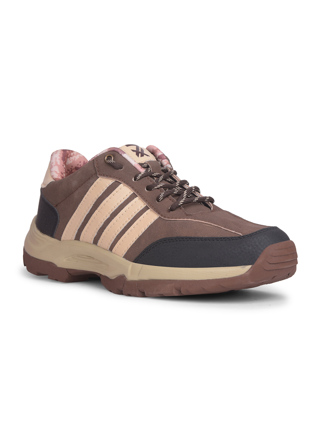 Liberty Liberty Leap7x COLUMBIA6E Sports Lacing Running Shoes & Walking Shoes For Men - Brown (2)