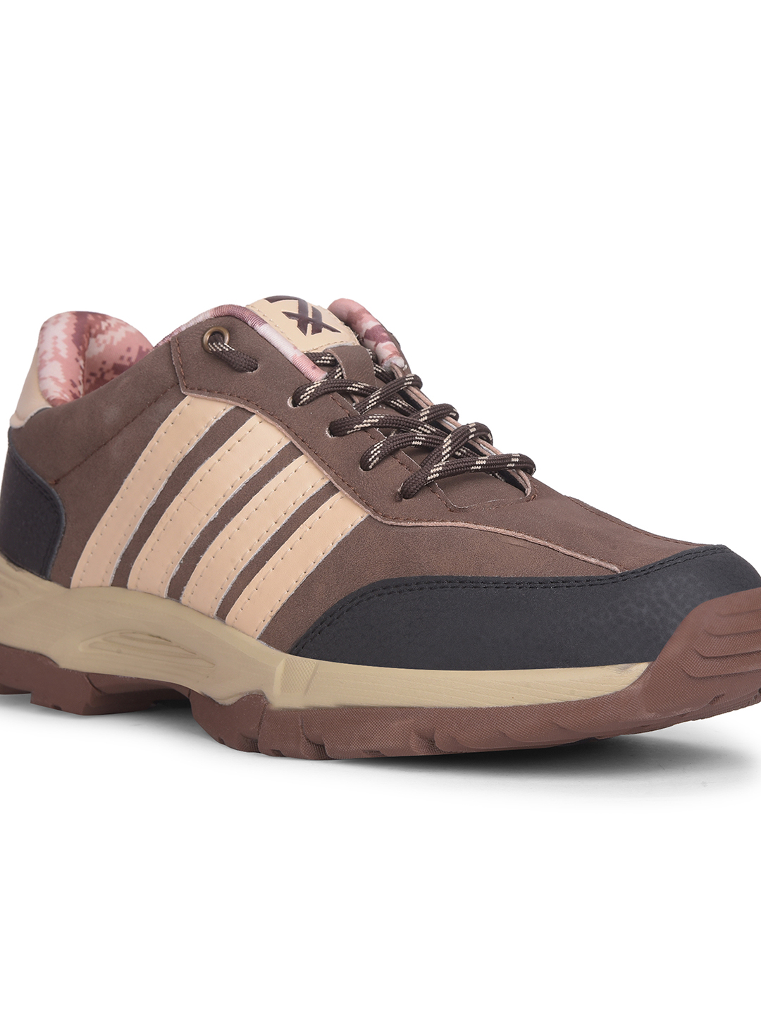 Liberty Liberty Leap7x COLUMBIA6E Sports Lacing Running Shoes & Walking Shoes For Men - Brown (3)