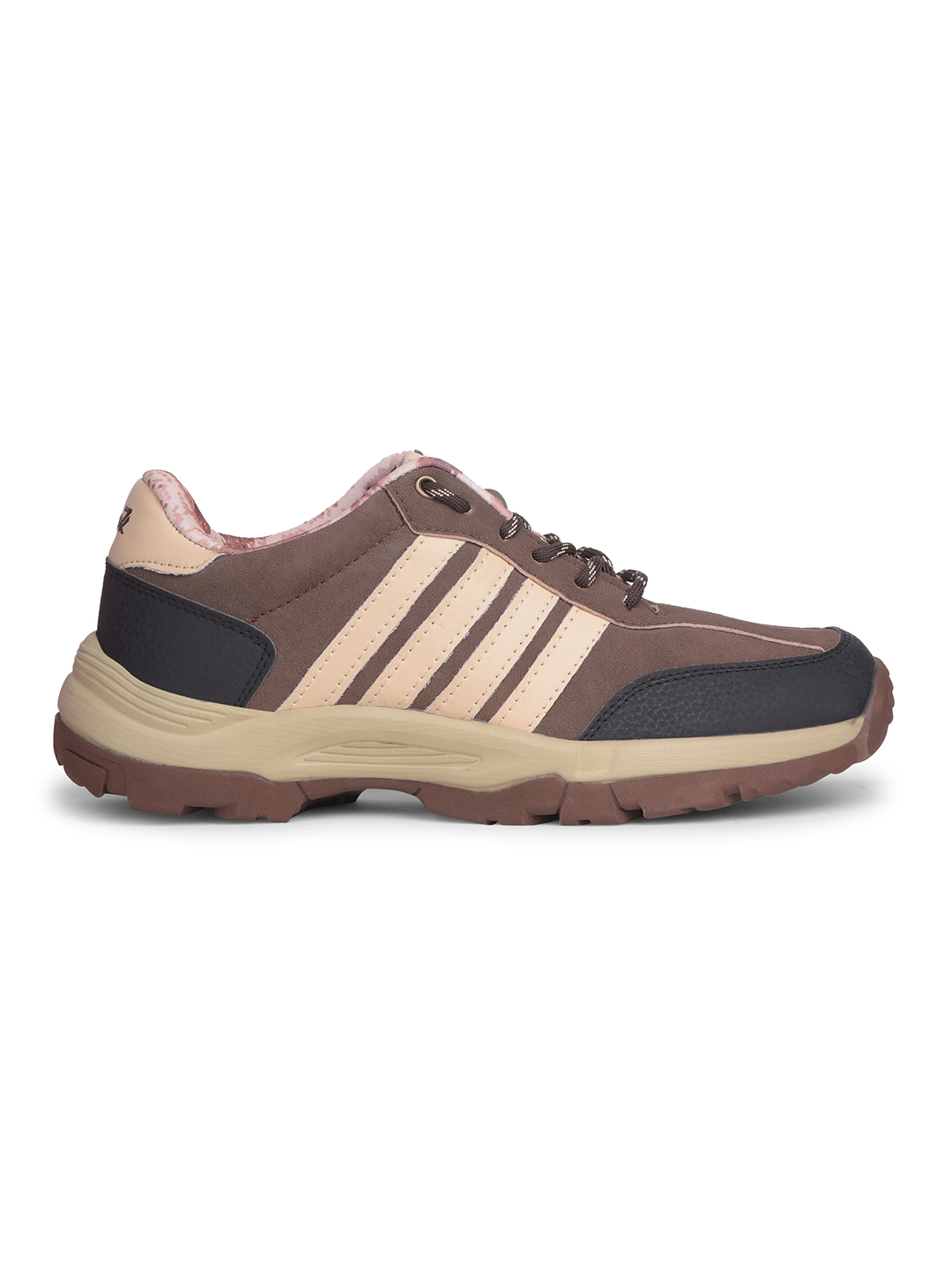 Liberty Liberty Leap7x COLUMBIA6E Sports Lacing Running Shoes & Walking Shoes For Men - Brown (4)