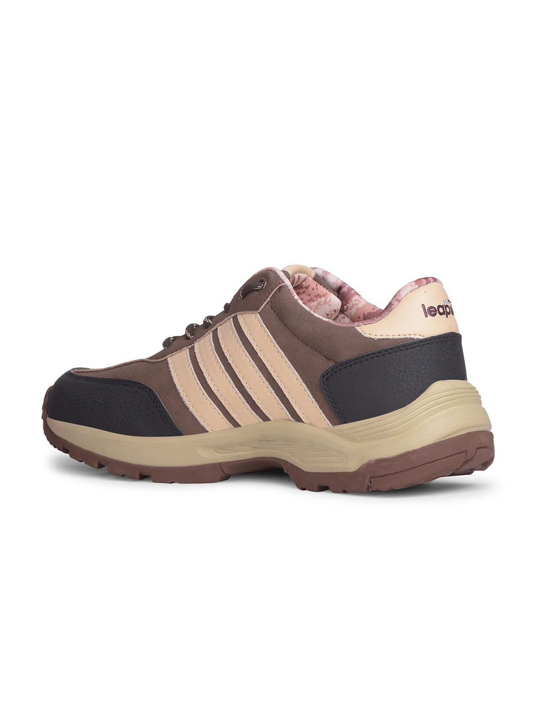 Liberty Liberty Leap7x COLUMBIA6E Sports Lacing Running Shoes & Walking Shoes For Men - Brown (5)