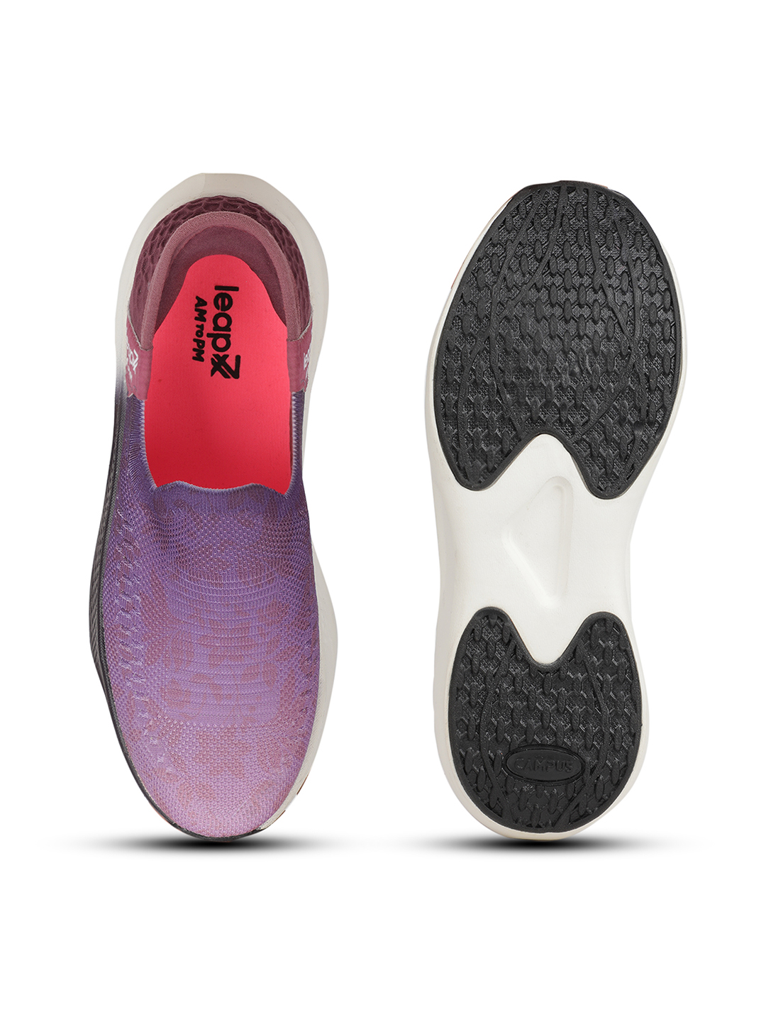 Liberty Liberty Leap7x EAZYGO-5L Sports Non Lacing Running Shoes & Walking Shoes For Women - Purple (8)