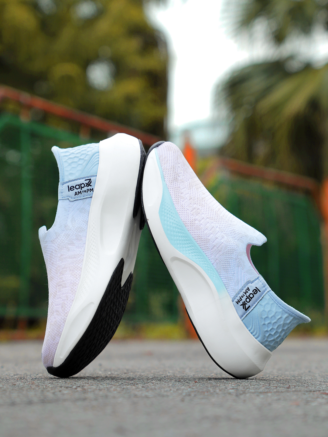 Liberty Leap7x EAZYGO-5L Sports Non Lacing Running Shoes & Walking Shoes For Women - Sky Blue