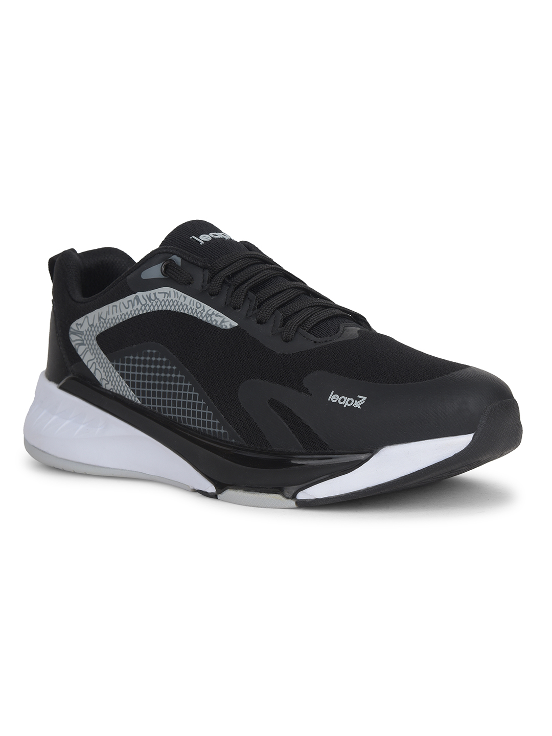 Liberty Liberty Leap7x EVELSTER-E Sports Lacing Running Shoes & Walking Shoes For Men - Black (2)