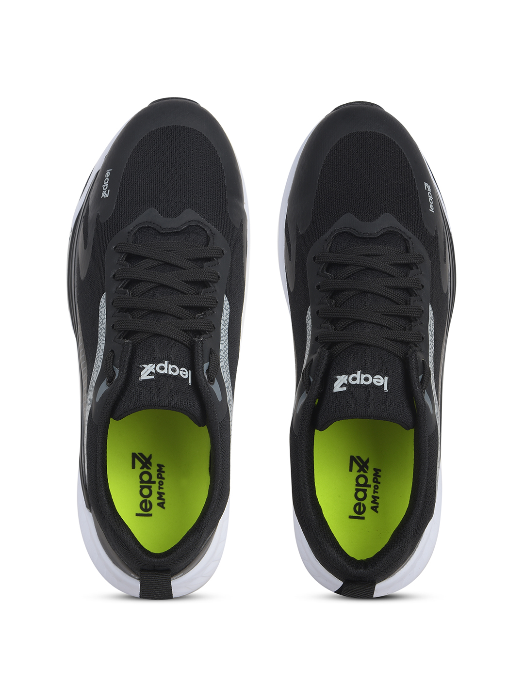 Liberty Liberty Leap7x EVELSTER-E Sports Lacing Running Shoes & Walking Shoes For Men - Black (9)