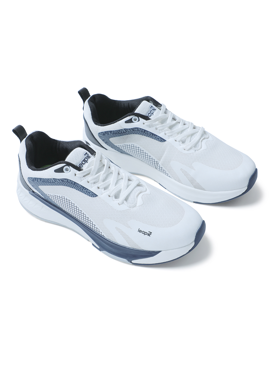 Liberty Liberty Leap7x EVELSTER-E Sports Lacing Running Shoes & Walking Shoes For Men - White (6)