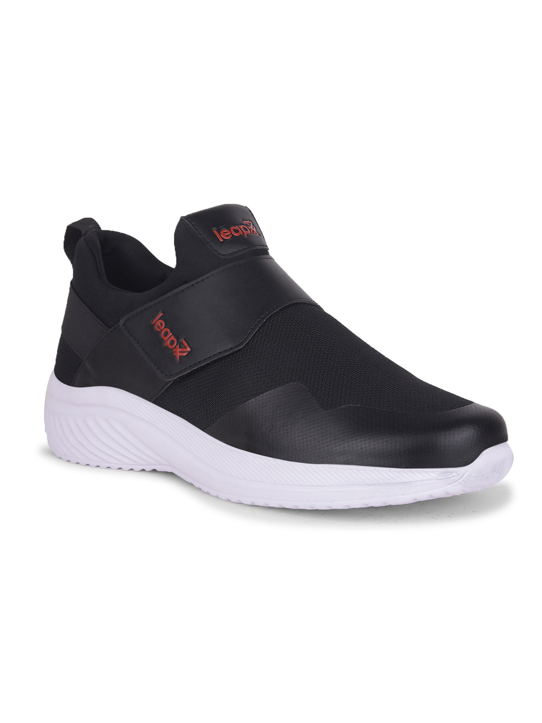 Liberty Liberty Leap7x FLATRON-1E Sports Non Lacing Running Shoes & Walking Shoes For Men - Black (2)
