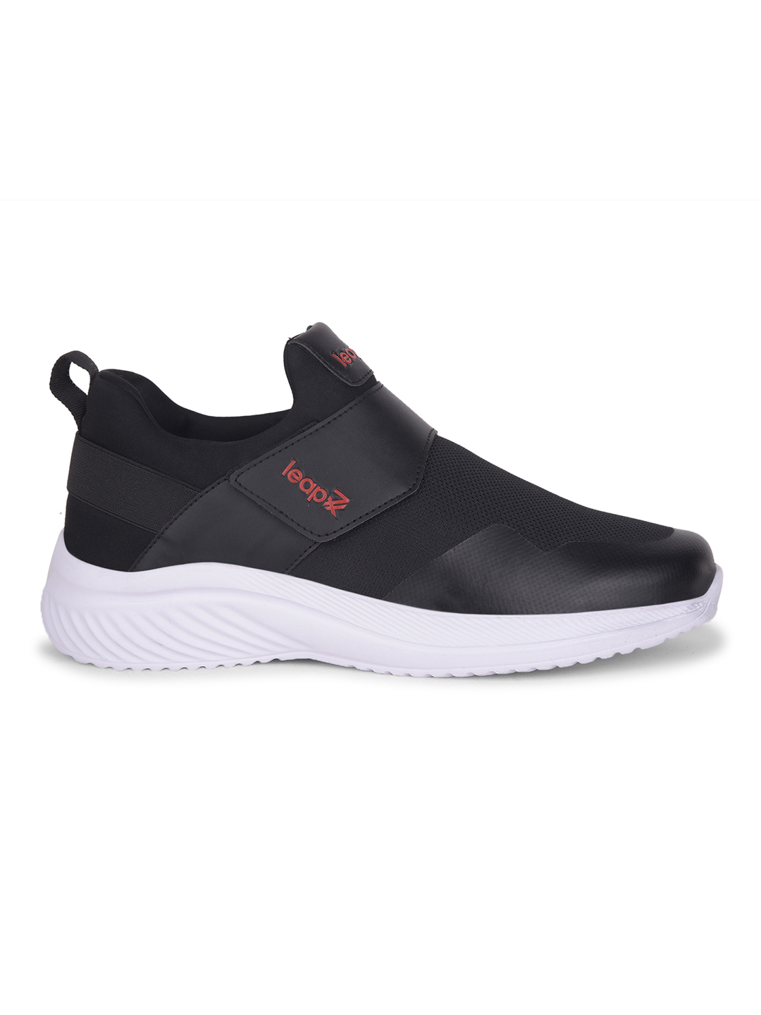 Liberty Liberty Leap7x FLATRON-1E Sports Non Lacing Running Shoes & Walking Shoes For Men - Black (3)