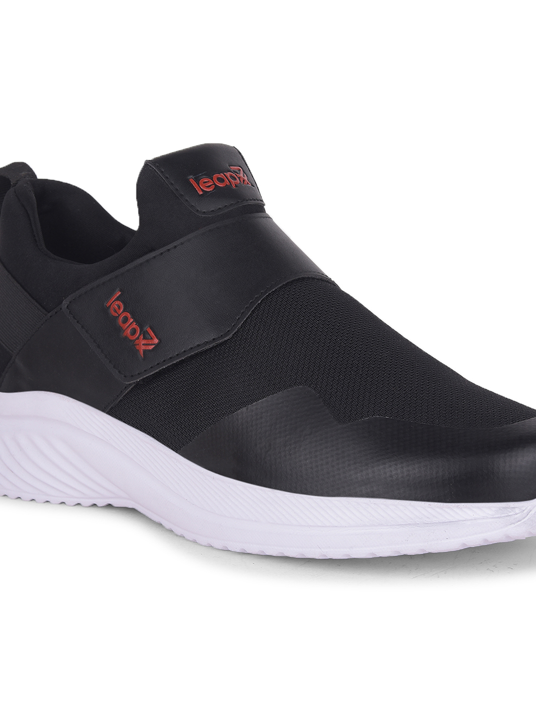 Liberty Liberty Leap7x FLATRON-1E Sports Non Lacing Running Shoes & Walking Shoes For Men - Black (4)