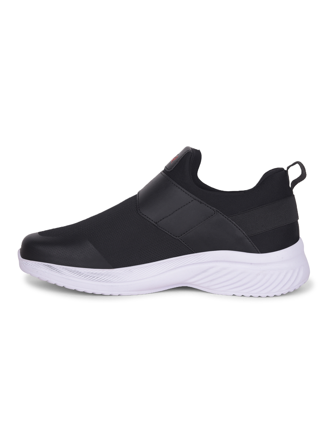Liberty Liberty Leap7x FLATRON-1E Sports Non Lacing Running Shoes & Walking Shoes For Men - Black (6)
