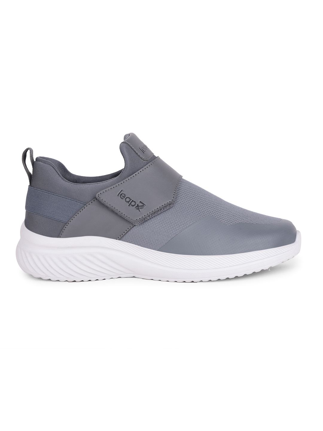 Liberty Liberty Leap7x FLATRON-1E Sports Non Lacing Running Shoes & Walking Shoes For Men - Dark Grey (4)