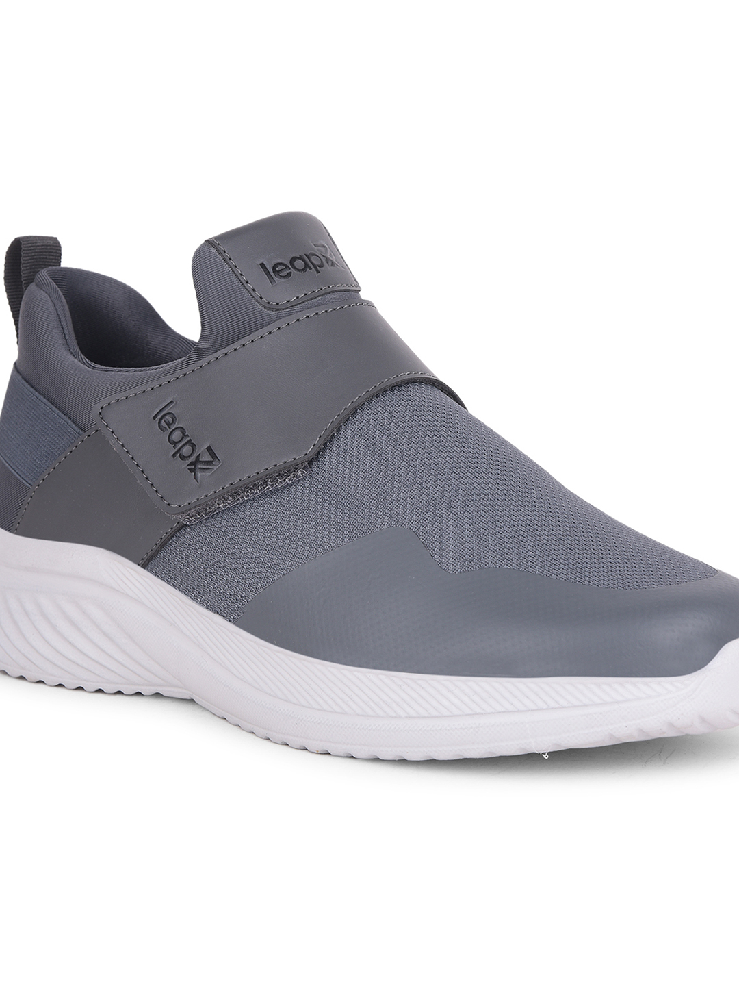 Liberty Liberty Leap7x FLATRON-1E Sports Non Lacing Running Shoes & Walking Shoes For Men - Dark Grey (5)