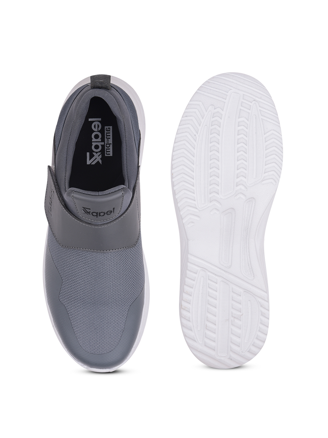 Liberty Liberty Leap7x FLATRON-1E Sports Non Lacing Running Shoes & Walking Shoes For Men - Dark Grey (7)