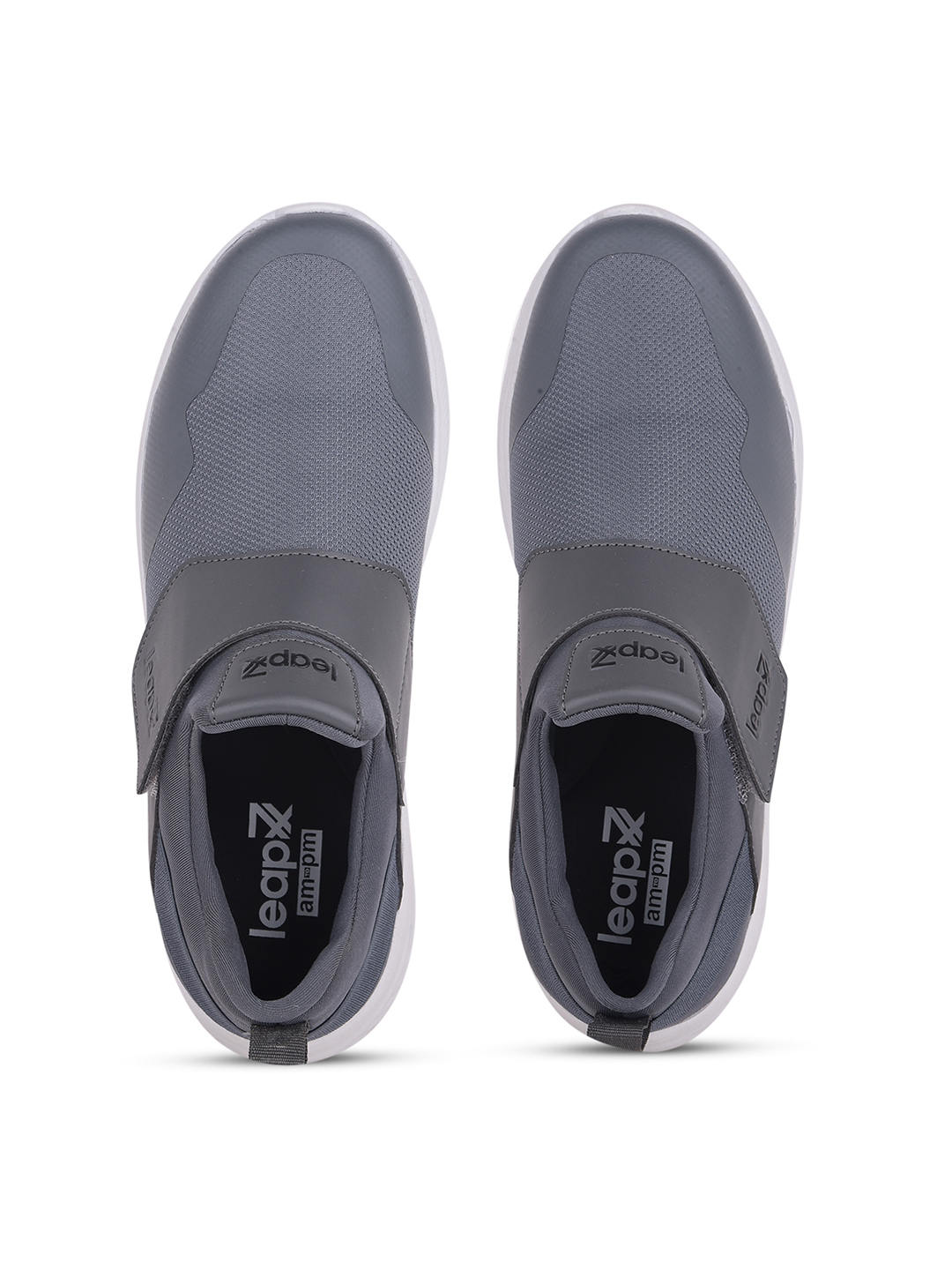 Liberty Liberty Leap7x FLATRON-1E Sports Non Lacing Running Shoes & Walking Shoes For Men - Dark Grey (3)