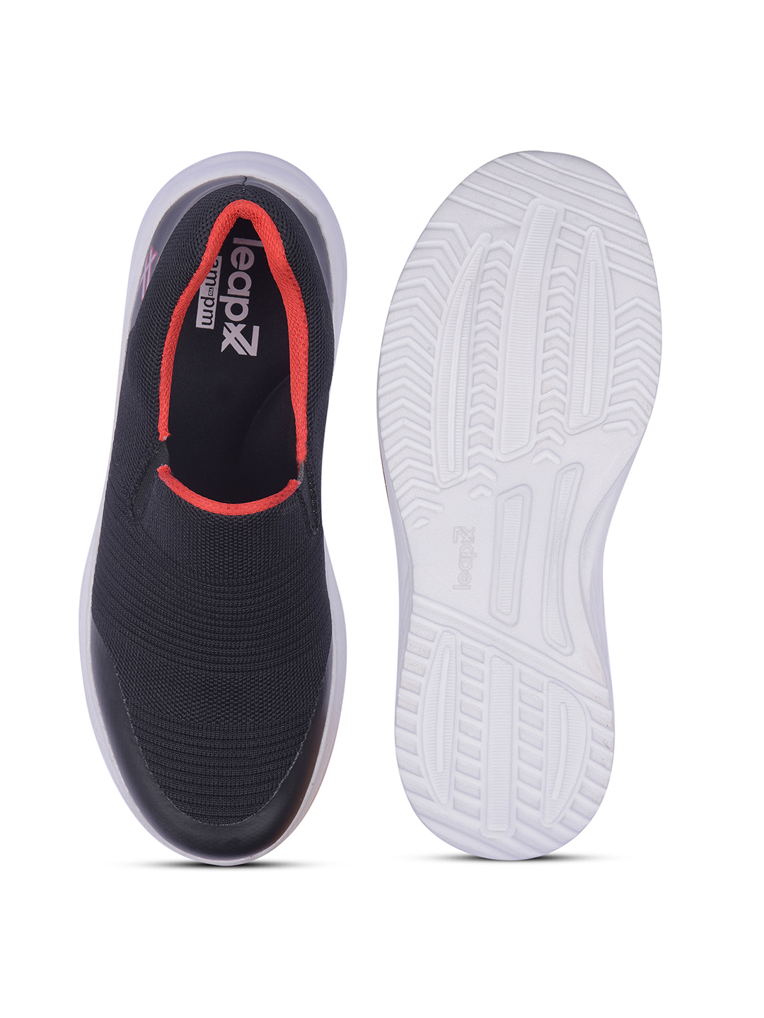 Liberty Liberty Leap7x FOTHILS-1E Sports Non Lacing Running Shoes & Walking Shoes For Men - Black (9)