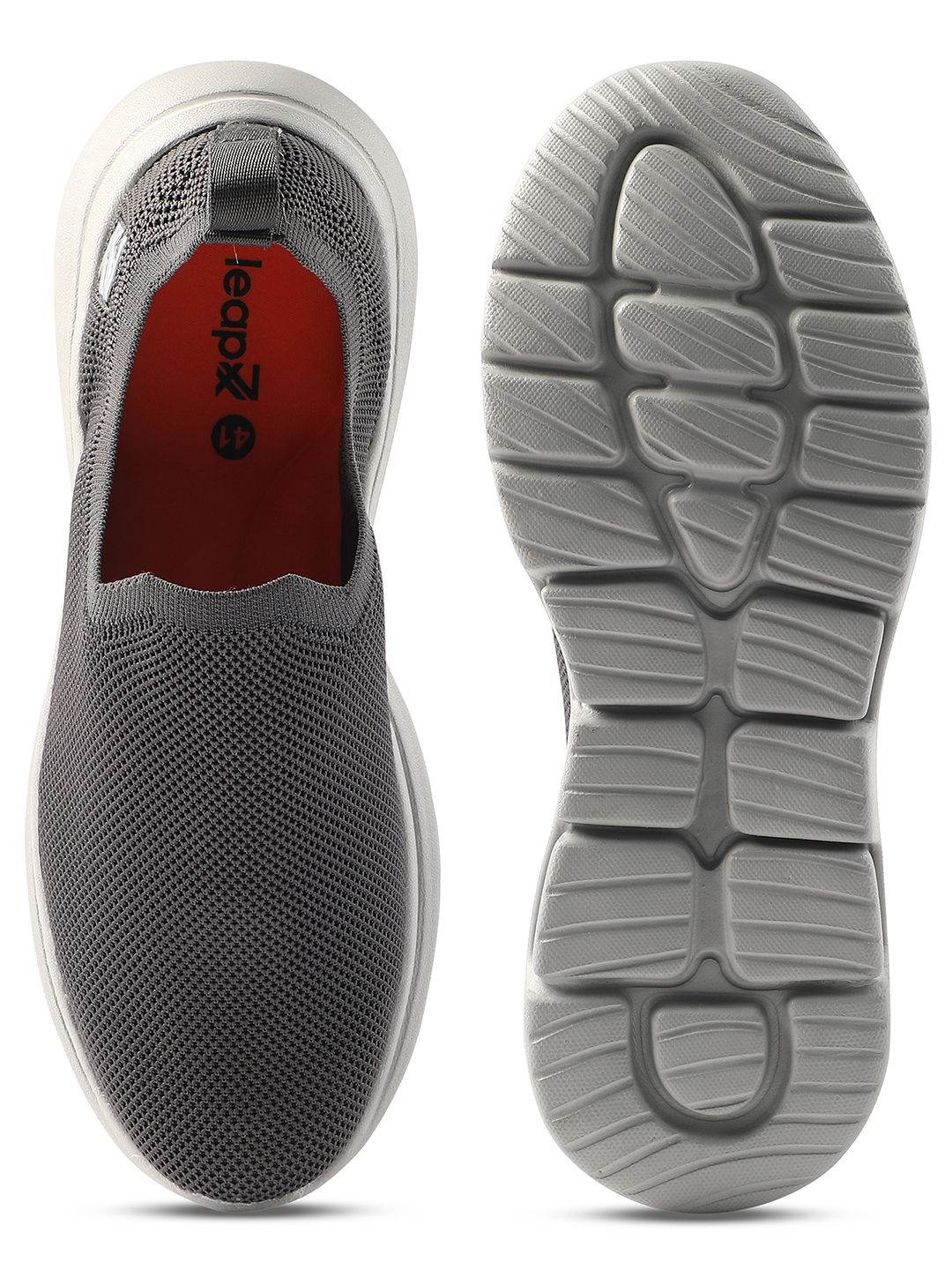 Liberty Liberty Leap7x GHD-89E Sports Non Lacing Running Shoes & Walking Shoes For Men - Grey (8)