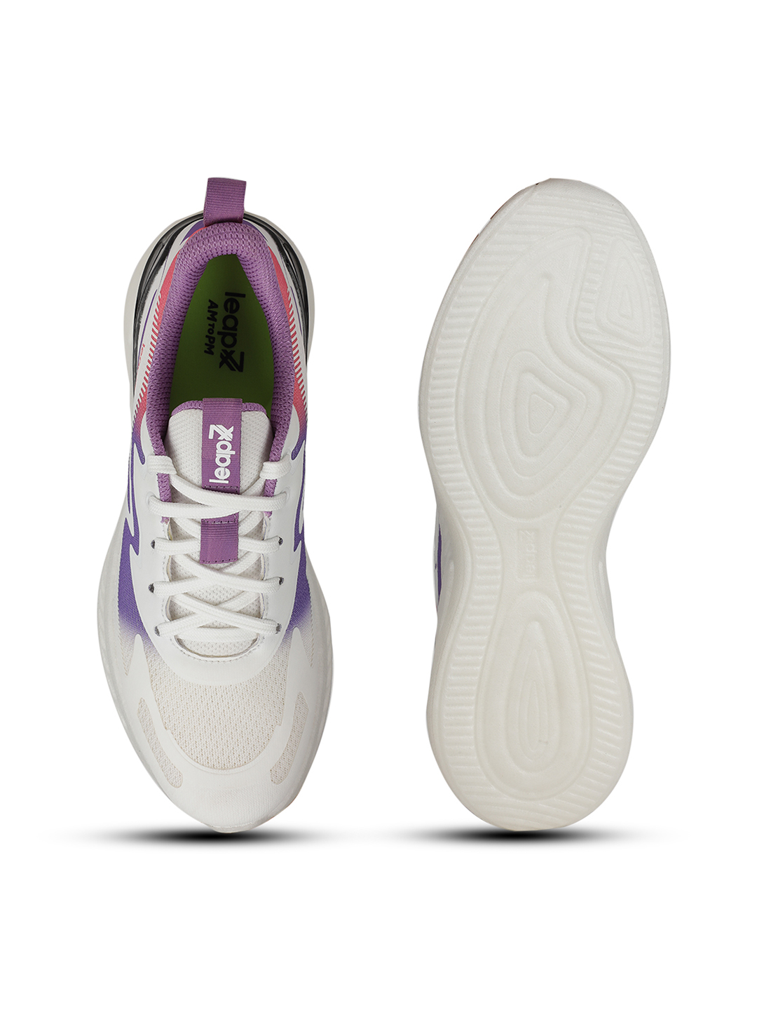 Liberty Liberty Leap7x HUNKES-1E Sports Lacing Running Shoes & Walking Shoes For Men - Purple (8)