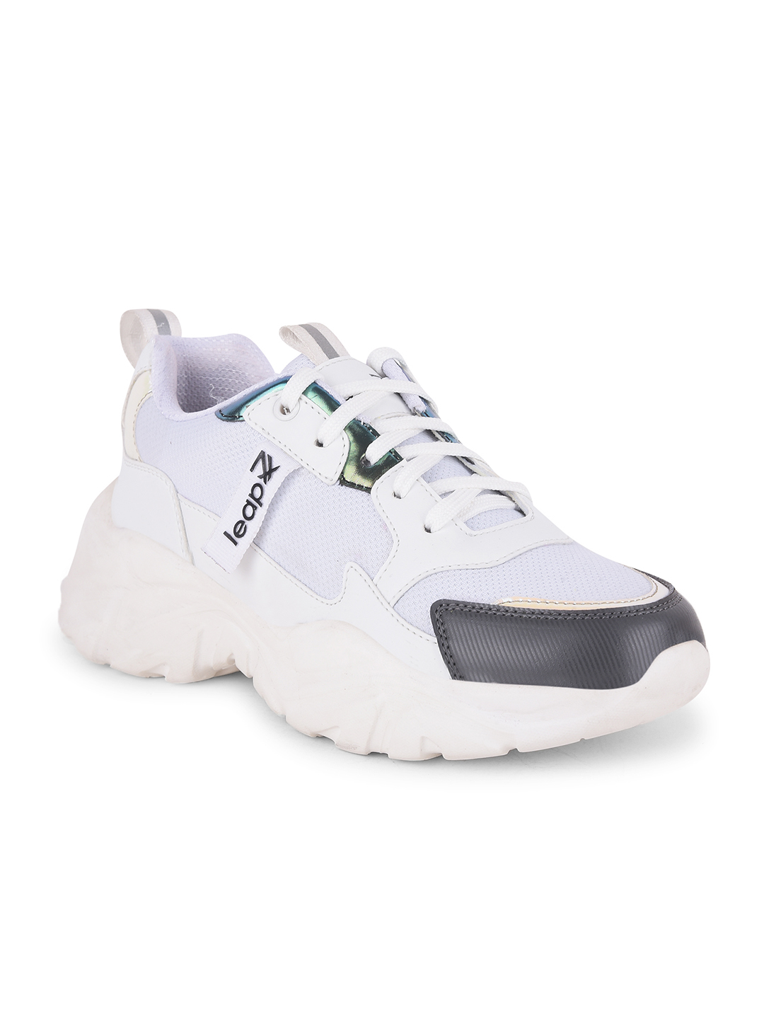 Liberty Liberty Leap7x JIMNY-1E Sports Lacing Running Shoes & Walking Shoes For Women - White (3)