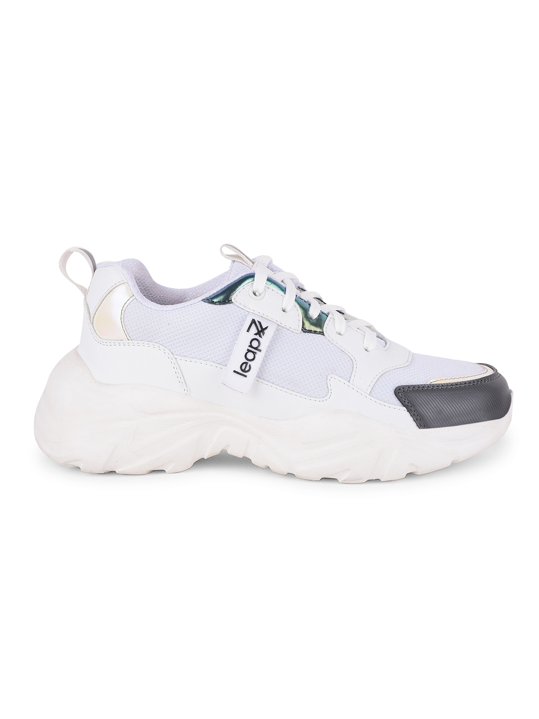 Liberty Liberty Leap7x JIMNY-1E Sports Lacing Running Shoes & Walking Shoes For Women - White (4)