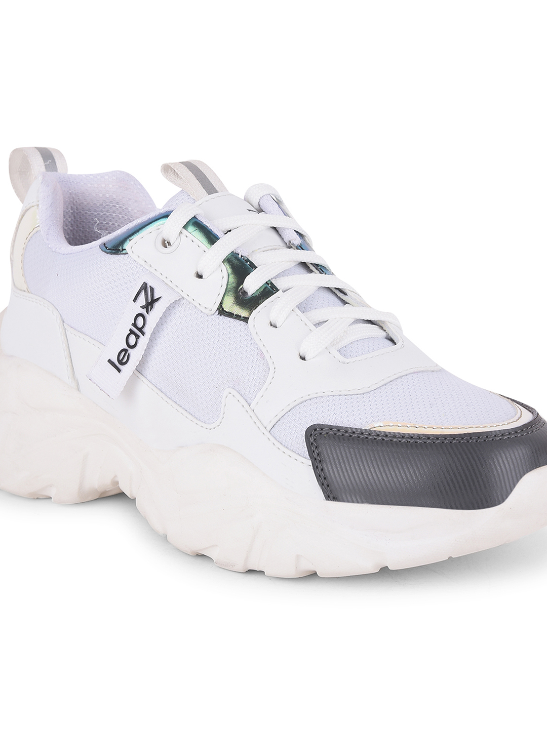 Liberty Liberty Leap7x JIMNY-1E Sports Lacing Running Shoes & Walking Shoes For Women - White (5)