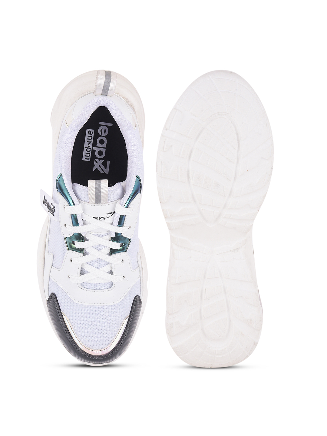 Liberty Liberty Leap7x JIMNY-1E Sports Lacing Running Shoes & Walking Shoes For Women - White (8)